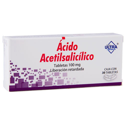 Para que sirve la pastilla acido acetilsalicilico 100 mg